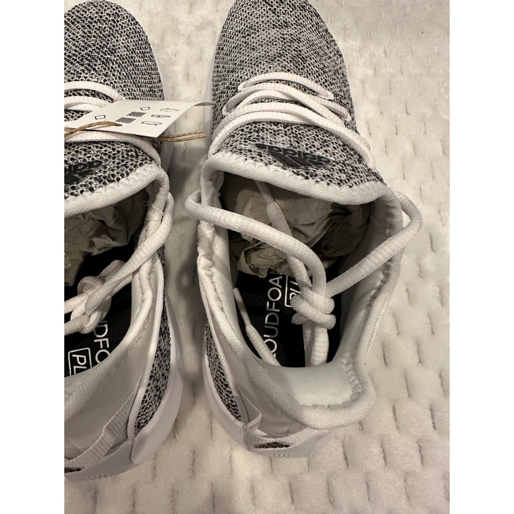 Adidas Cloudfoam Pure SPW Womens Running Shoes White Black IF3393 Size 7 NEW - Picture 3 of 10